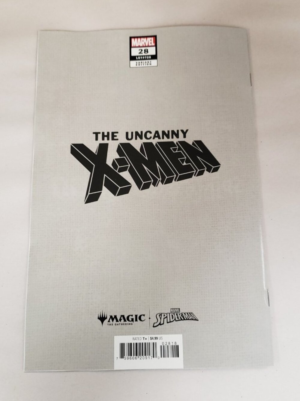 Uncanny X-Men #28 Javier Charro 1:50 Virgin Incentive Variant MTG Marvel VF NM - Picture 4 of 8